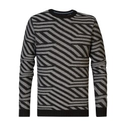 блуза,мъжки,пуловери,petrol,industries,m,3040,kwr277,sweater,black