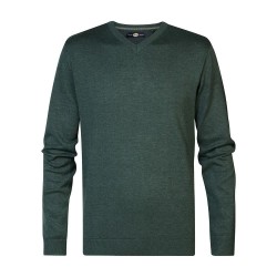 блуза,мъжки,пуловери,petrol,industries,m,3040,kwv200,v,neck,sweater,bottle,(green)