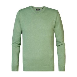 блуза,мъжки,пуловери,petrol,industries,m,3040,kwv200,v,neck,sweater,wasabi,(green)