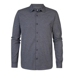 риза,с,дълъг,ръкав,мъжки,ризи,petrol,industries,m,3040,sil426,long,sleeve,shirt,grey,(ecru)