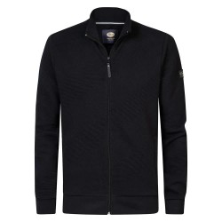 блуза,мъжки,пуловери,petrol,industries,m,3040,swc315,half,zip,sweatshirt,black