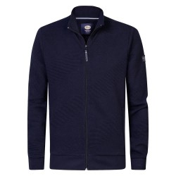блуза,мъжки,пуловери,petrol,industries,m,3040,swc315,half,zip,sweatshirt,sky,captain,(blue)