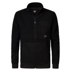 блуза,мъжки,пуловери,petrol,industries,m,3040,swc335,half,zip,sweatshirt,dark,black,(black)