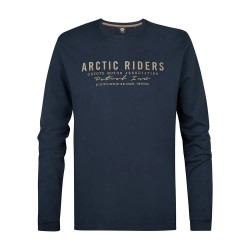 тениска,мъжки,тениски,petrol,industries,m,3040,tlr119,long,sleeve,t,shirt,sky,captain,(blue)