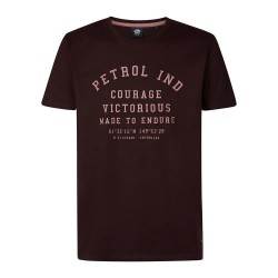 тениска,мъжки,тениски,petrol,industries,m,3040,tsr150,short,sleeve,t,shirt,dark,burgundy,(brown)
