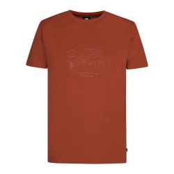 тениска,мъжки,тениски,petrol,industries,m,3040,tsr605,short,sleeve,t,shirt,brown,(warm,chili)