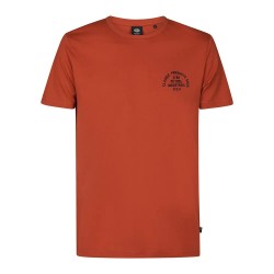 тениска,мъжки,тениски,petrol,industries,m,3040,tsr662,short,sleeve,t,shirt,orange,(warm,chili)