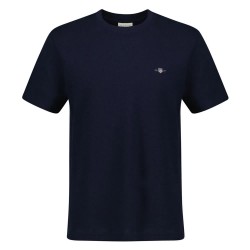 тениска,мъжки,тениски,gant,2003267,short,sleeve,t,shirt,blue,(evening,blue)