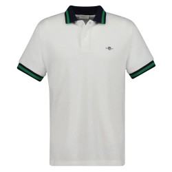 мъжки,блузи,с,яка,gant,2042013,short,sleeve,polo,white,(eggshell)