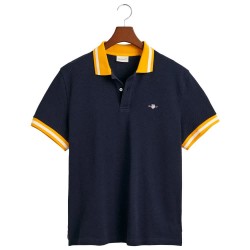 мъжки,блузи,с,яка,gant,2042013,short,sleeve,polo,blue