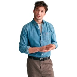 риза,с,дълъг,ръкав,мъжки,ризи,gant,3240199,long,sleeve,shirt,blue,(semi,light,blue,worn,in)