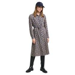 рокля,дамски,поли,и,рокли,gant,4503353,long,sleeve,long,dress,grey