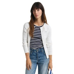 жилетка,дамски,пуловери,дамски,плетени,дрехи,gant,4800103,cardigan,white,(eggshell)