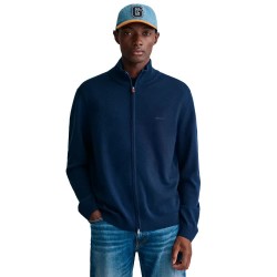 блуза,мъжки,пуловери,gant,8050208,full,zip,sweater,blue
