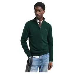 блуза,мъжки,пуловери,gant,8050282,half,zip,sweater,green,(tartan,green)