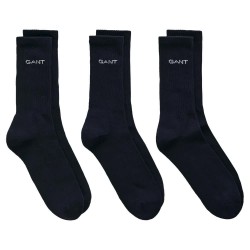 чорапи,мъжки,чорапи,gant,9960262,socks,3,pairs,marine,(blue)