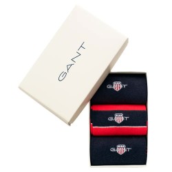 чорапи,мъжки,чорапи,gant,9960316,socks,3,pairs,red,blue,(bright,red)