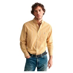 риза,с,дълъг,ръкав,мъжки,ризи,gant,reg,stripe,long,sleeve,shirt,yellow,(maple,yellow)