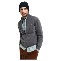 блуза,мъжки,пуловери,gant,superfine,lambswool,full,zip,sweater,grey