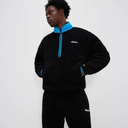 блуза,мъжки,пуловери,ellesse,maracuta,half,zip,sweatshirt,black,(black)