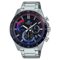 Часовник Casio EFR-573HG-1AVUEF watch - Silver (Black) часовник,часовници,casio,efr,573hg,1avuef,watch,silver,(black)