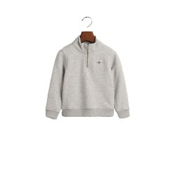 блуза,детски,блузи,gant,806795,half,zip,sweatshirt,grey,(light,grey,melange)