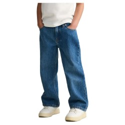 дънки,детски,панталони,gant,relaxed,fit,fit,jeans,semi,light,blue,(blue)