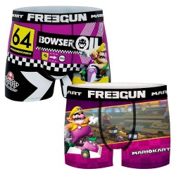 боксерки,мъжко,бельо,freegun,wario,wario,64,boxers,2,units,multicolor,(multicolored)