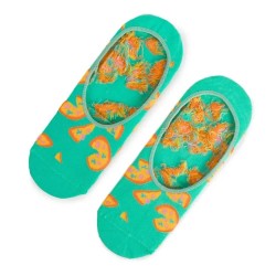 чорапи,мъжки,чорапи,happy,socks,pizza,liner,socks,green,(multicolored)