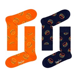 чорапи,мъжки,чорапи,happy,socks,pk6747,socks,2,pairs,orange,blue,(multicolored)