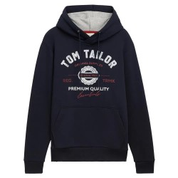 суичър,мъжки,пуловери,tom,tailor,1043292,with,print,hoodie,sky,captain,blue,(blue)