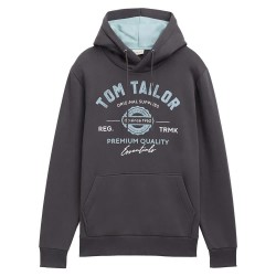 суичър,мъжки,пуловери,tom,tailor,1043292,with,print,hoodie,grey