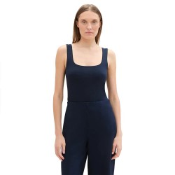 тениска,дамски,тениски,tom,tailor,1044789,top,double,pack,packaging,sleeveless,t,shirt,sky,captain,blue,(blue)