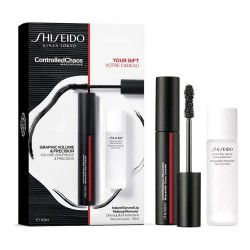 очна,линия,shiseido,set,mascaraink,controlled,chaos,01,30ml,mascara