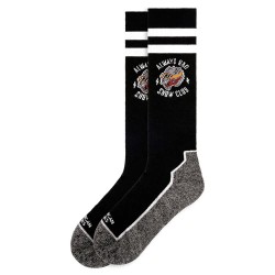 чорапи,дамски,чорапи,american,socks,snow,club,long,socks,black,(black)