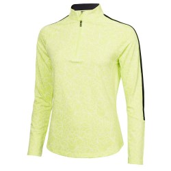 блуза,дамски,блузи,green,lamb,mae,half,zip,sweatshirt,yellow,(soft,lime)