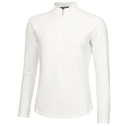 блуза,дамски,блузи,green,lamb,meredith,half,zip,sweatshirt,white