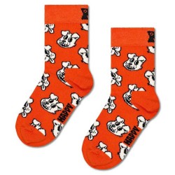 чорапи,детски,чорапи,hs,by,happy,socks,dog,crew,socks,orange