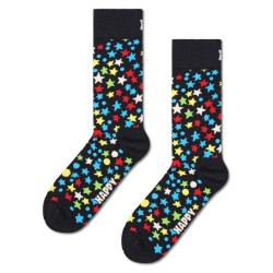 чорапи,мъжки,чорапи,hs,by,happy,socks,stars,long,socks,black,(black)