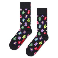 чорапи,мъжки,чорапи,hs,by,happy,socks,tedd,years,bear,long,socks,black,(black)