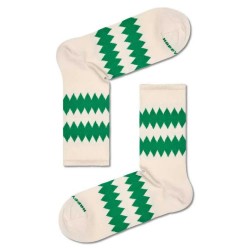 чорапи,мъжки,чорапи,hs,by,happy,socks,zigzag,3,4,crew,socks,beige,(white)