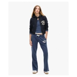 анцуг,дамски,панталони,superdry,athletic,flare,sweat,pants,blue