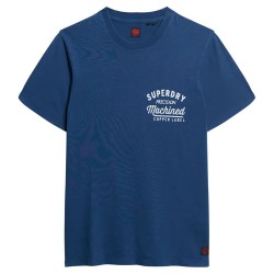 тениска,мъжки,тениски,superdry,copper,label,chest,graphic,short,sleeve,t,shirt,pilot,mid,blue,(blue)