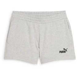 къси,панталони,дамски,панталони,puma,ess,small,no.,1,logo,4´´,shorts,grey,(light,gray,heather)