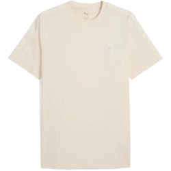 тениска,мъжки,тениски,puma,ess,tape,short,sleeve,t,shirt,alpine,snow,(beige)