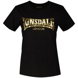 тениска,дамски,тениски,lonsdale,cartmel,short,sleeve,t,shirt,black,gold,(black)