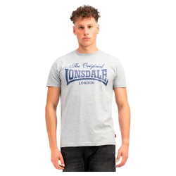 тениска,мъжки,тениски,lonsdale,colsbrooke,short,sleeve,t,shirt,grey,(marl,grey,navy)