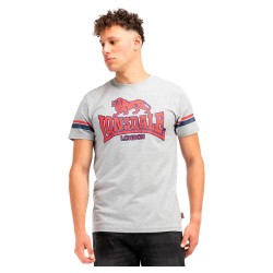 тениска,мъжки,тениски,lonsdale,methley,short,sleeve,t,shirt,marl,grey,navy,red,(grey)