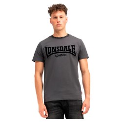 тениска,мъжки,тениски,lonsdale,potternewton,short,sleeve,t,shirt,grey,(anthracite,black)