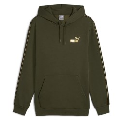 суичър,мъжки,пуловери,puma,ess,tape,minimal,gold,hoodie,dark,olive,(green)